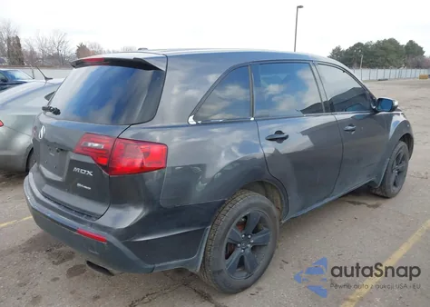 2011 Acura Mdx z USA, uszkodzony, nr VIN 2HNYD2H2XBH500992